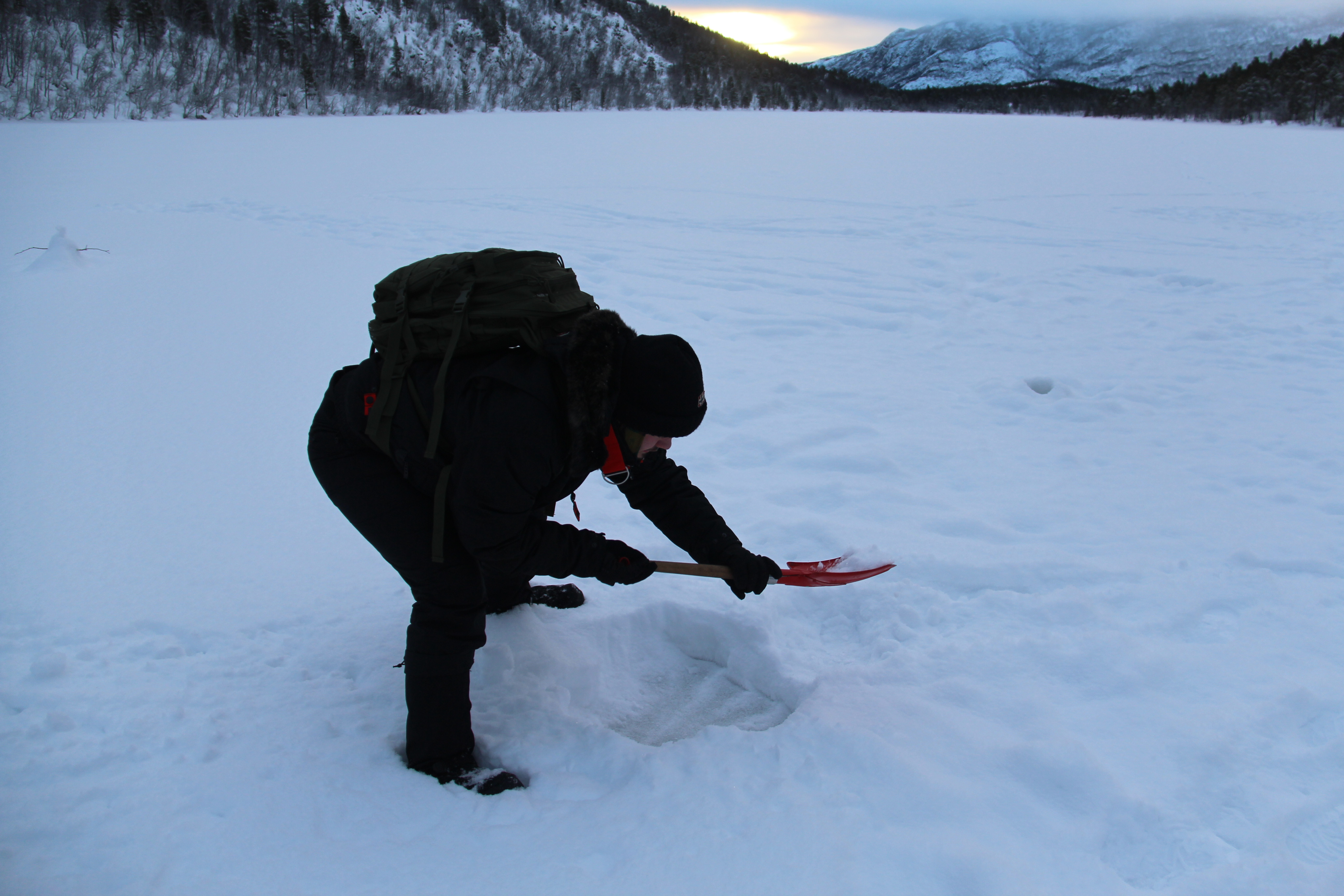 Snowshoeing & Ice fishing
