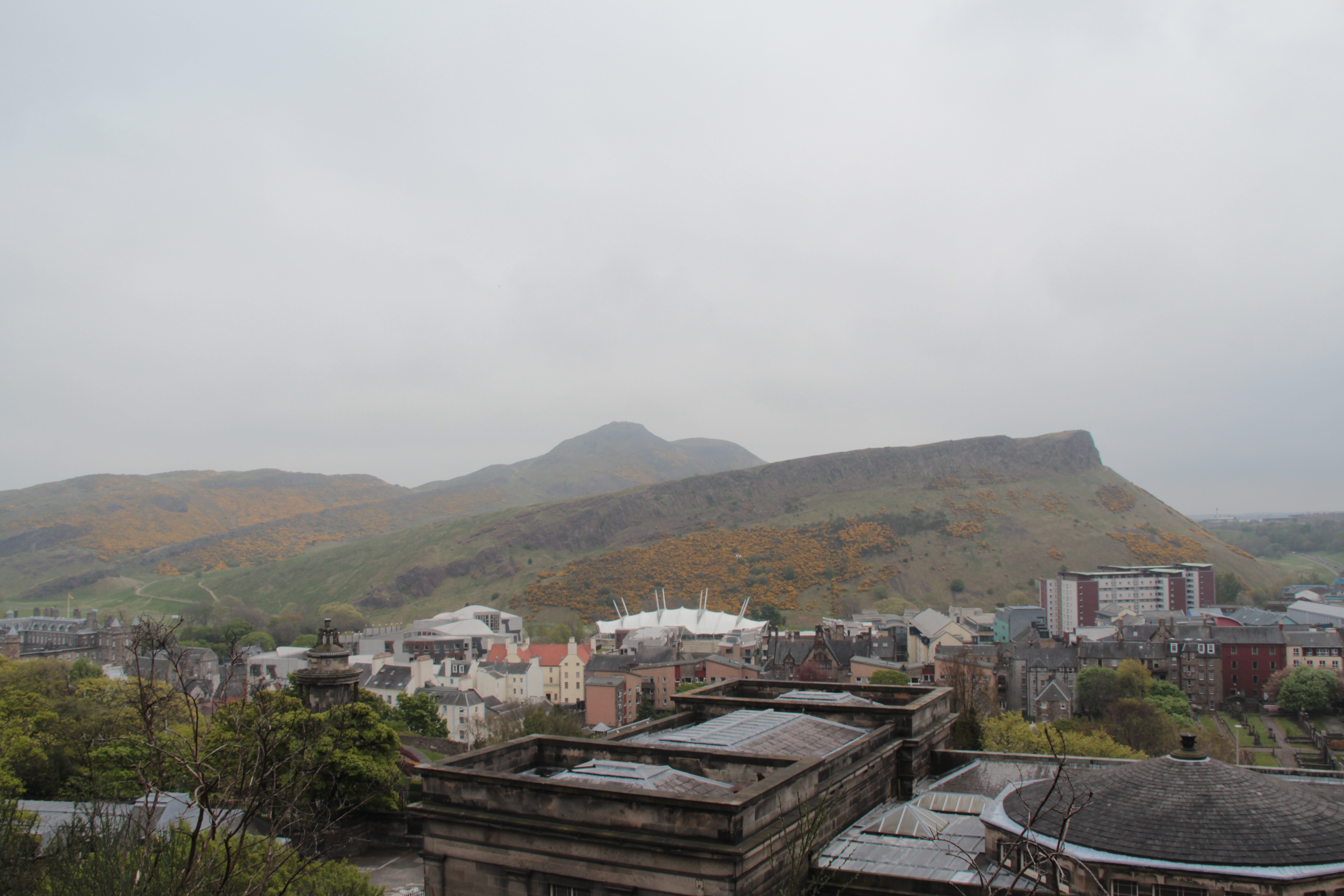 view on Arthur's Seat
